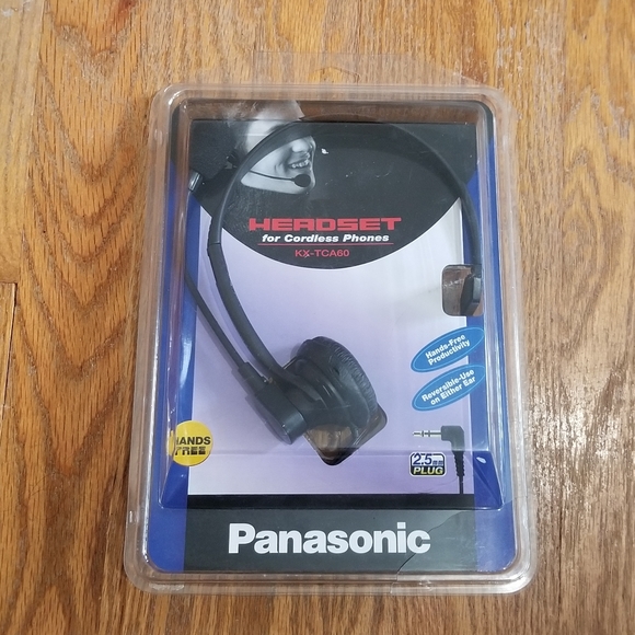 Panasonic KX-TCA60 Black Headband Headset  READ - Picture 1 of 6